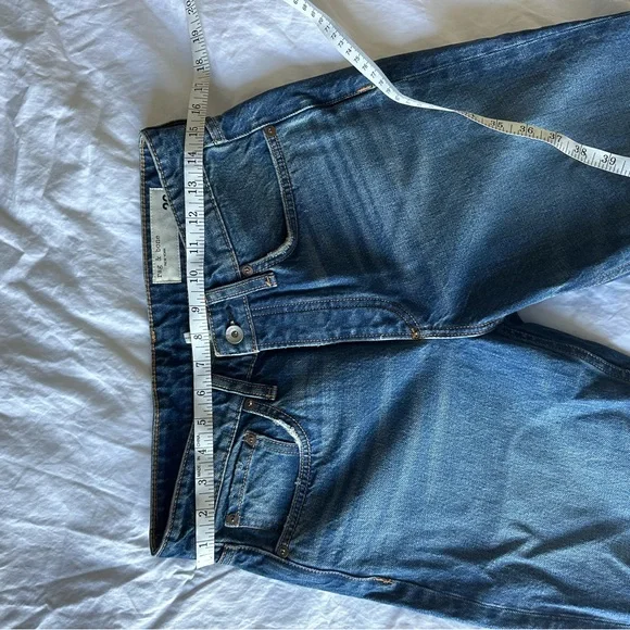 Rag & Bone Indigo Denim Jeans - Picture 3 of 6